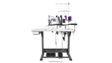 Priemyselný šijací stroj 3-ihlový coverlock - interlock Zoje C5000-356-02 SET + TZ 90000476