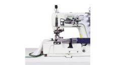 Priemyselný šijací stroj 3-ihlový coverlock - interlock Zoje C5000-G-364-02 SET