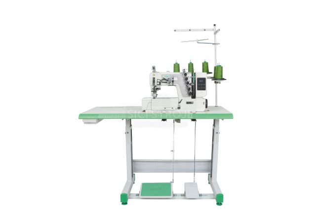 Priemyselný šijací stroj 3-ihlový coverlock - interlock Zoje C5000-364-02 Z SET
