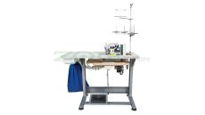 Priemyselný šijací stroj 4-nitný overlock Zoje B9500-13-PD3-02 SET, automatický zdvih pätky, odstrih