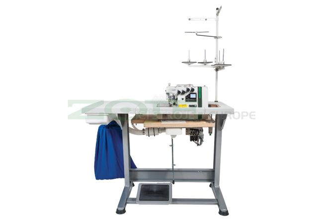 4-nitný overlock Zoje B9500-13-PD3-02 SET, automatický zdvih pätky, odstrih