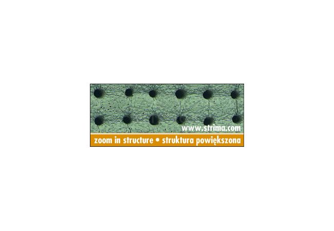 Penovka silikónová na žehlenie, poťah ELASTIC SILICONE 10MM GREEN PERF.