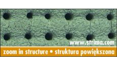 Penovka silikónová na žehlenie, poťah ELASTIC SILICONE 8MM GREEN PERF.