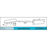 Univerzálna žehliaca tvarovka pre žehlenie búnd a plášťov PRIMULA FS-L