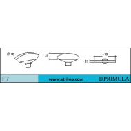 Žehliaca tvarovka pre goliere PRIMULA F7