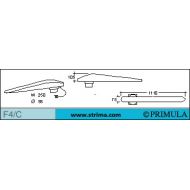 Žehliaca tvarovka pre dlhé švy PRIMULA F4/C