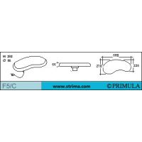 Žehliaca tvarovka pre ramená a goliere PRIMULA F5/C