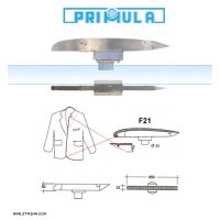 Žehliaca tvarovka profilovaná PRIMULA F21