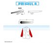 Žehliaci rukávnik PRIMULA F1/C