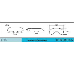 Žehliaca tvarovka pre ramená PRIMULA F15