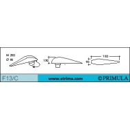 Raglánový žehliaci rukávnik PRIMULA F13/C