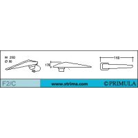 Žehliaci rukávnik pre žehliaci stôl PRIMULA F2/C