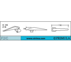 Žehliaci rukávnik pre žehliaci stôl PRIMULA F2/C