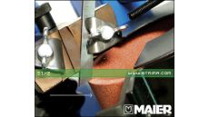 MAIER brúsny kotúč pre nože, určené pre stroj 82-100, 90 [L], červený