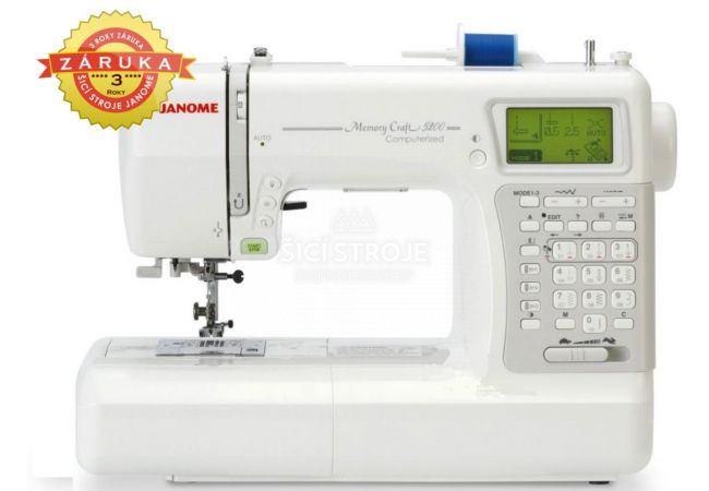 JANOME MEMORY CRAFT 5200 náhradné diely a servis