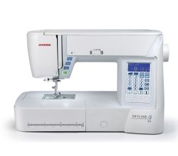 Šijací stroj JANOME SKYLINE S3 veľkosti XL