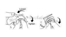 Rezacie koliesko žinilky DW-SC028A-PK