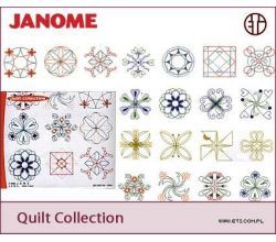 Súprava výšiviek Janome Quilt Collection