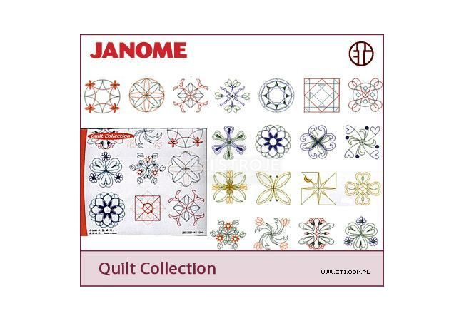 Súprava výšiviek Janome Quilt Collection