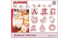 Sada výšiviek Janome Redwork Collection