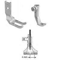 Pätky štandardné 4mm pre šijacie stroje 13126+11630