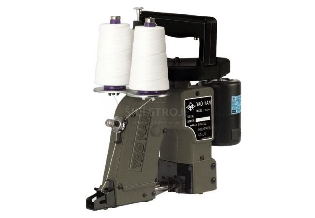 Vrecovací 2 nitný šijací stroj YAO HAN F302A-230V
