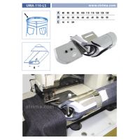 Lemovač na všívanie pásky pre šijacie stroje UMA-110-LS 110/42 H