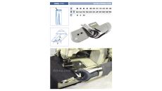 Lemovač na všívanie pásky pre šijacie stroje UMA-111 120/50-60 XH