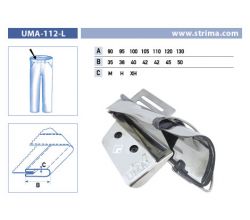 Lemovač na všívanie pásky pre šijacie stroje UMA-112-L 90/35 XH