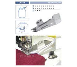 Lemovač jednostranný pre šijacie stroje UMA-16 32/12 M