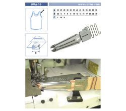 Lemovač obojstranný pre šijacie stroje UMA-10 30/8 M