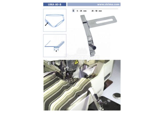 Vodič pre šijacie stroje UMA-80-B 25-50
