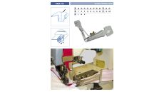 Lemovač lemujúci z výpustku pre šijacie stroje UMA-43 45/13x20/10 L