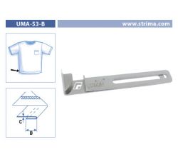 Zakladač podvíjajúci pre šijacie stroje UMA-53-B