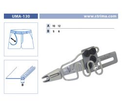 Lemovač skladajúci napoly pre šijacie stroje UMA-130 12/6