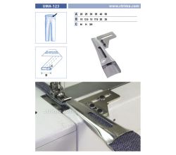 Zakladač pútok pre šijacie stroje UMA-123 50/25 M