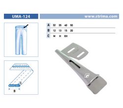 Zakladač pútok pre šijacie stroje UMA-124 50/20 H