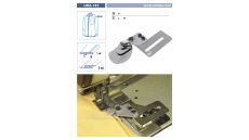 Zakladač pre dvojihlové šijacie stroje UMA-185 6 L
