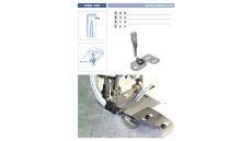 Zakladač pre dvojihlové šijacie stroje UMA-140 20/10/8 M