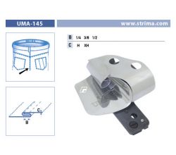 Zakladač pre francúzsky šev pre šijacie stroje UMA-145 1/4 H