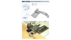 Zakladač pre dvojihlové šijacie stroje UMA-176 35 L