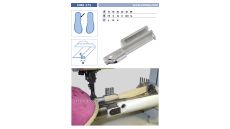 Lemovač skladajúci napoly pre šijacie stroje UMA-275 20/10 H