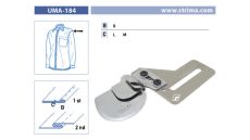 Zakladač špeciálny pre šijacie stroje UMA-184 6 L