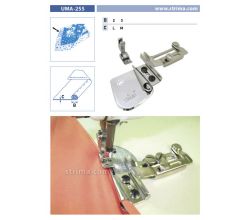 Zakladač s podvinutím pre šijacie stroje UMA-255 3