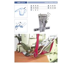 Zakladač špeciálny pre šijacie stroje UMA-23-B 40/20x25/12,5 M