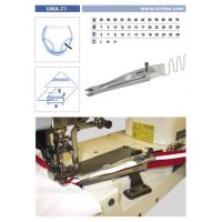 Lemovač jednostranný pre šijacie stroje UMA-71 70/30/28 M