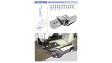 Lemovač na všívanie pásky pre šijacie stroje UMA-110-KD 80/30 H
