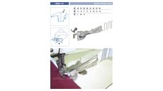 Lemovač obojstranný skladajúci pre šijacie stroje UMA-14 32/9 M