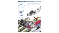 Zakladač výpustkov pre šijacie stroje UMA-34-PG 25/12,5x30/15 M
