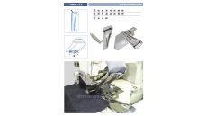 Zakladač pásky pre šijacie stroje UMA-115 65/38 XH